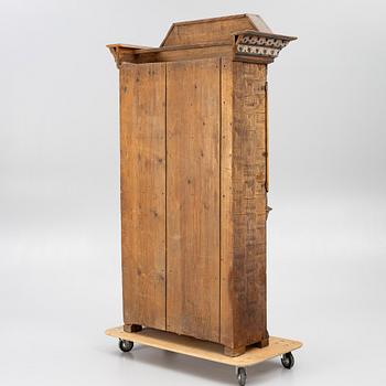 A Swedish Dalecarlian folk art cabinet dated 1808.