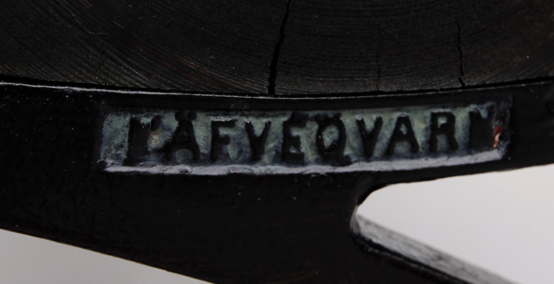 TRÄDGÅRDSSOFFA, gjutjärn, märkt Näfvekvarn, 1900-talets första hälft.