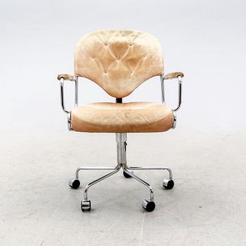 Sam Larsson, a "Sam" leather desk chair for DUX later part of the 20th century.
