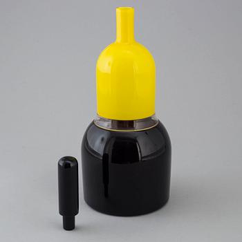TIMO SARPANEVA, a glass decanter, Venini Murano Italy 1991.