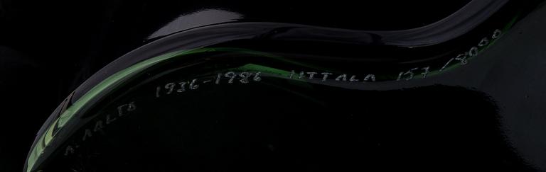 Alvar Aalto, A 'Savoy' 50-year jubilee vase, signed A. Aalto 1936-1986 Iittala 157/8000.