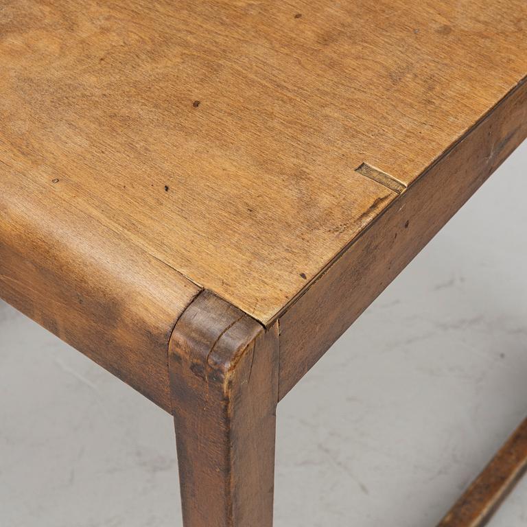 Sven Markelius, Seven chairs, 'Orkesterstolen', 20th century.