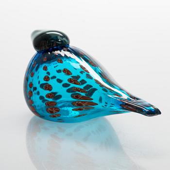 Oiva Toikka, an annual glass bird signed O. Toikka Nuutajärvi 2011.