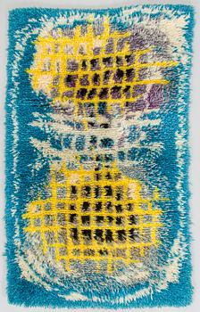 Satu Peura, rya, modell för Ryijypalvelu, circa 150 x 90 cm.