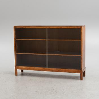 A birch bookcase, 1920's/30's.