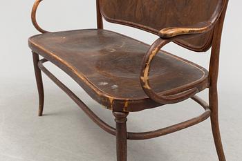 JACOB & JOSEF KOHN, soffa, 1900-talets början.