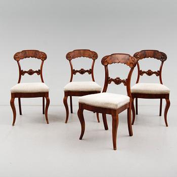 STOLAR, 4 st, senempire, 1800-talets mitt.