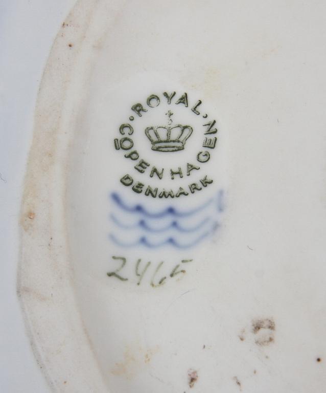 KRABBFAT, porslin, Royal Copenhagen.