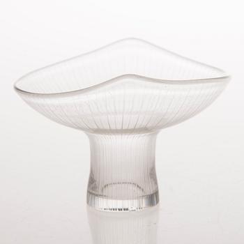 A model 3523 glass vase signed Tapio Wirkkala, Iittala -58. Finland.