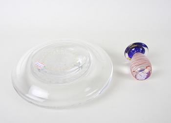 FAT resp SKULPTUR, glas, bl a Göran Wärff, Kosta.