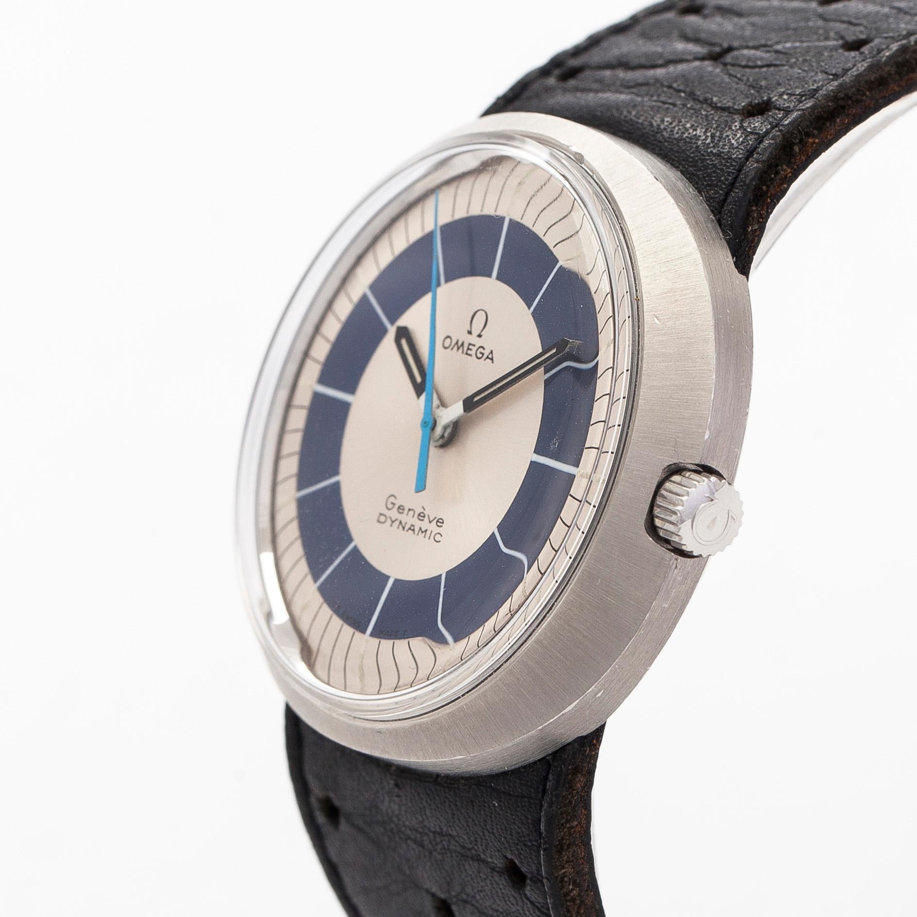 Omega, Genève, Dynamic, rannekello, 40 x 36 mm.