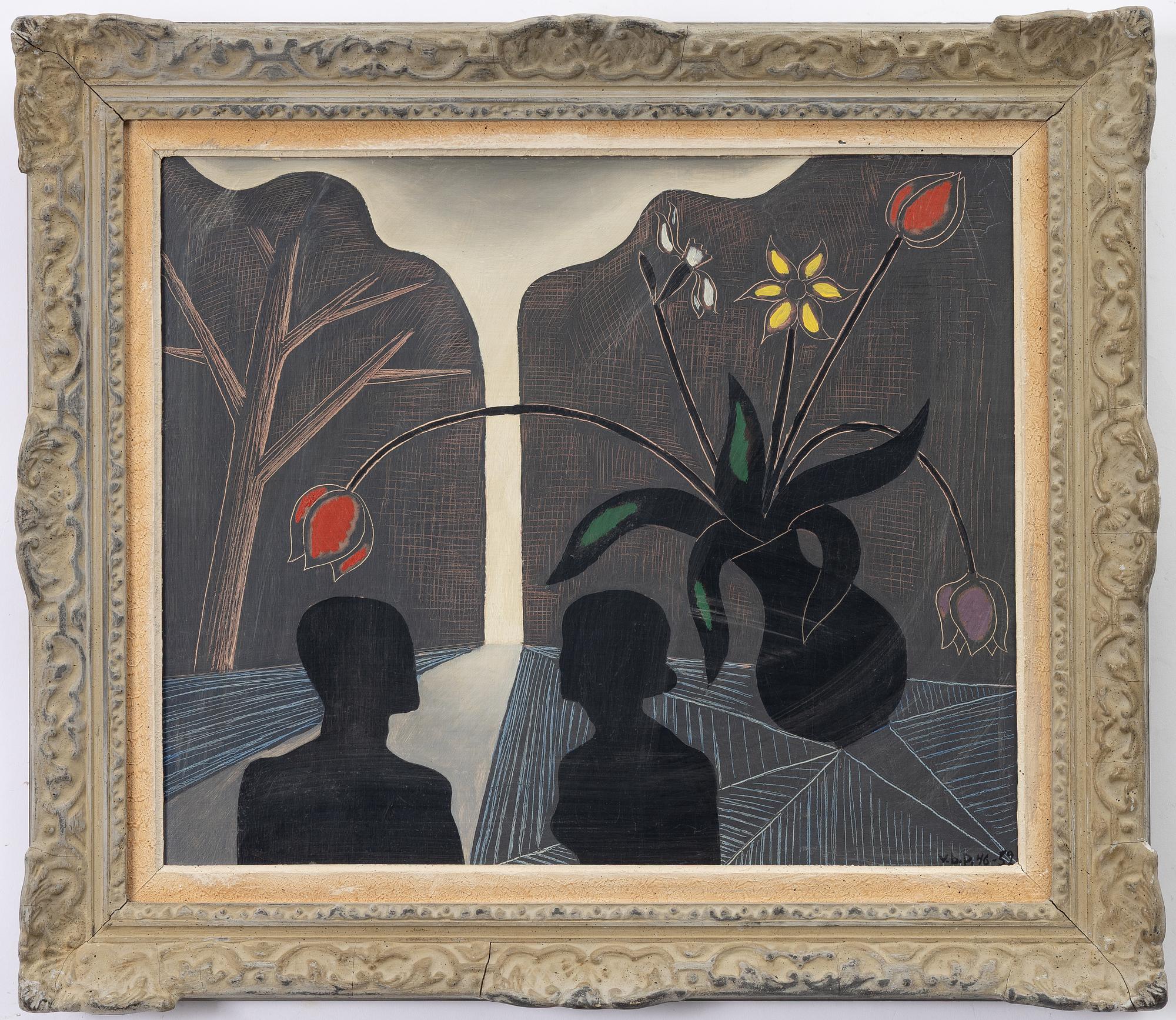 Vilhelm Bjerke-Petersen, "Adam and Eve".