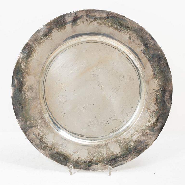 Guldsmedsaktiebolaget (GAB), Dish, silver, Stockholm 1939.