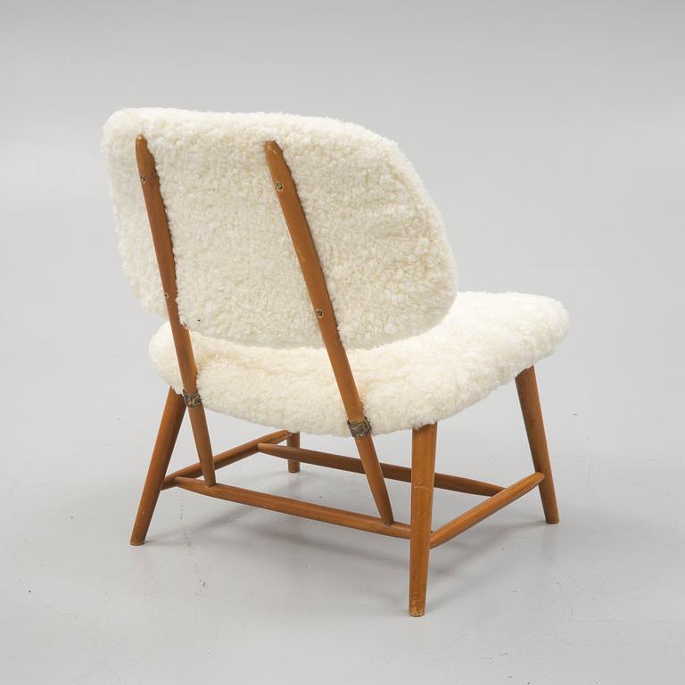 Alf Svensson, an armchair, "Teve", Studio Ljungs Industrier AB, Malmö, Bra Bohag, 1950s.