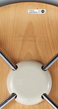 STOL, "Sjuan", Arne Jacobsen, Fritz Hansen, Danmark, 1900-tal.