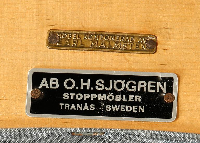 FÅTÖLJ, "Vår fru". Carl Malmsten.