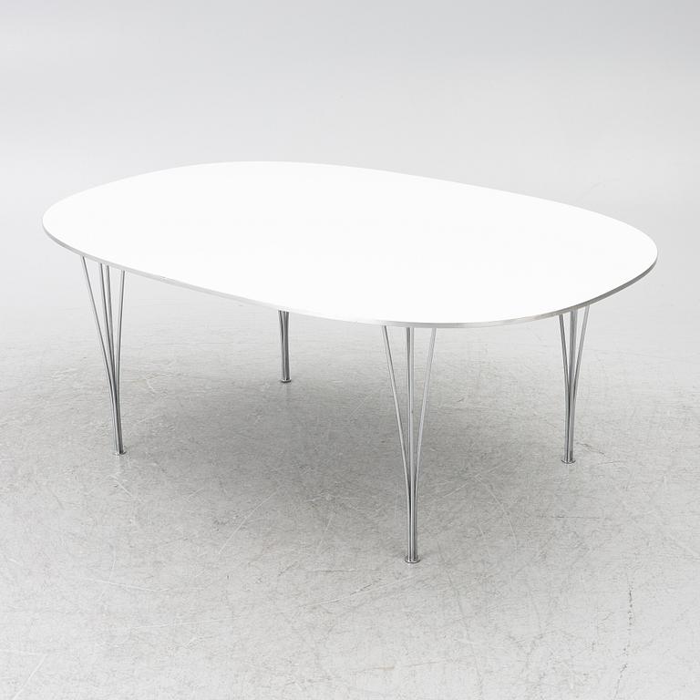 Bruno Mathsson & Piet Hein, table, “Superellipse”, Fritz Hansen, Denmark.