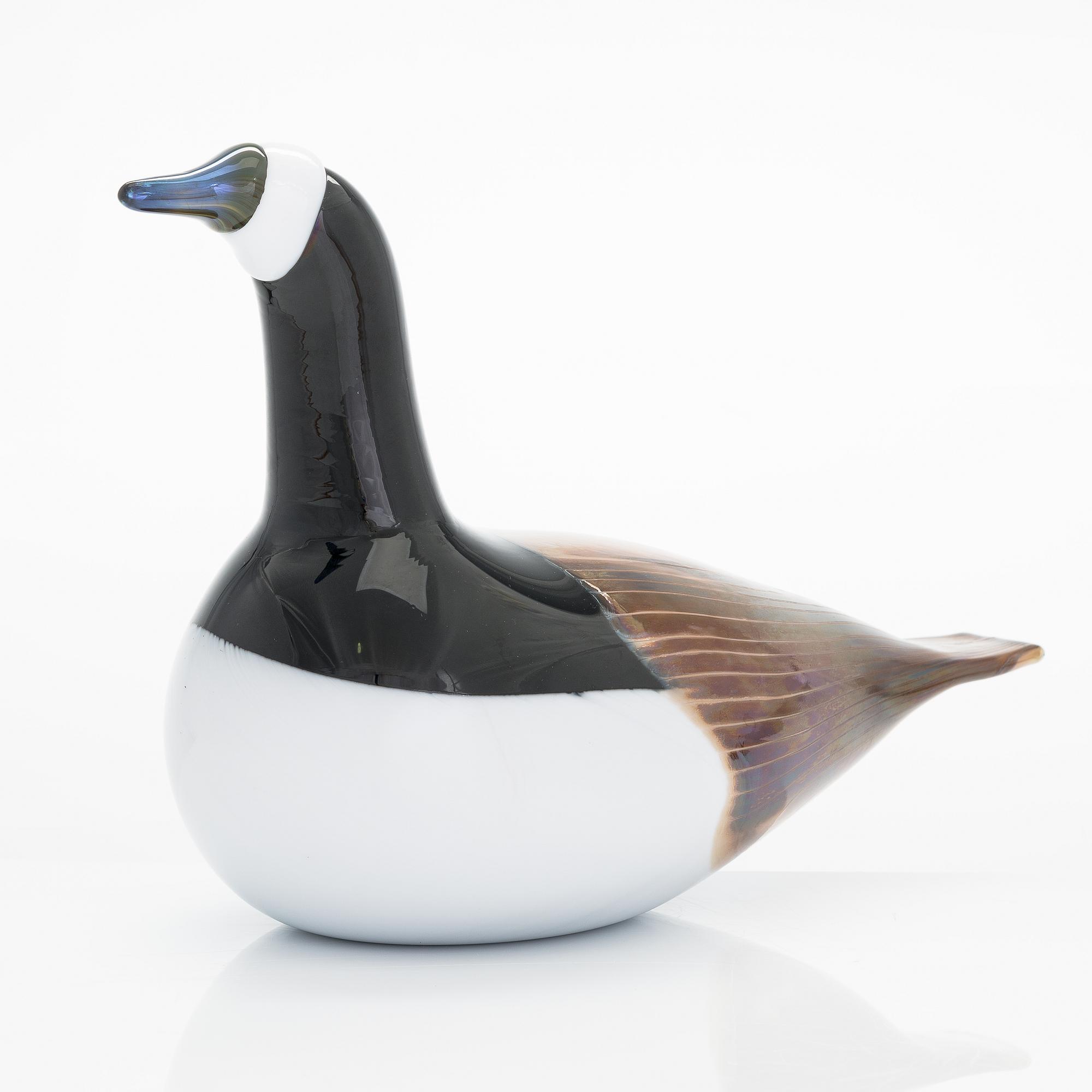 Oiva Toikka, lasilintu, signeerattu O. Toikka Nuutajärvi 60/2000.