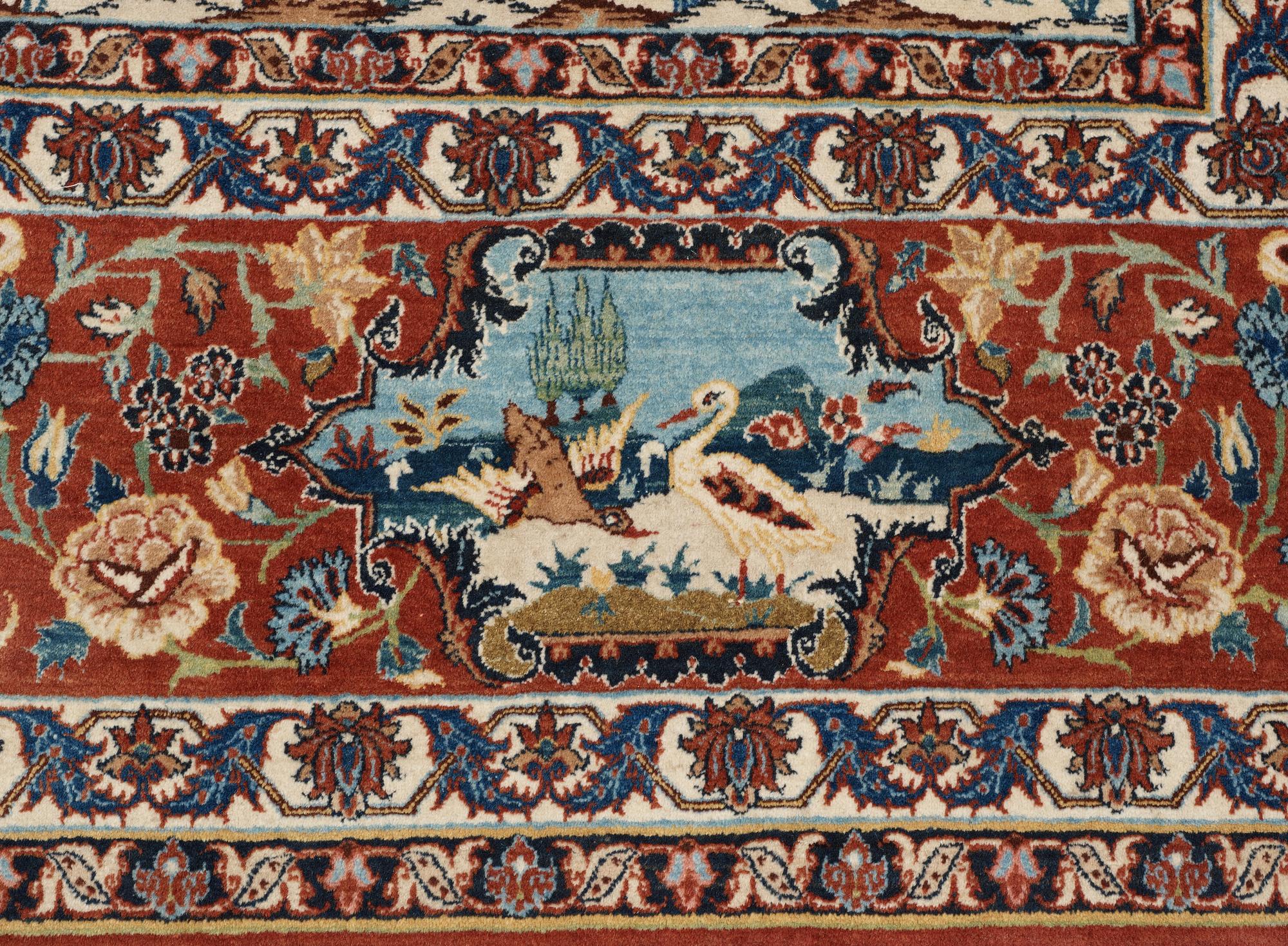 SEMI-ANTIQUE ESFAHAN.