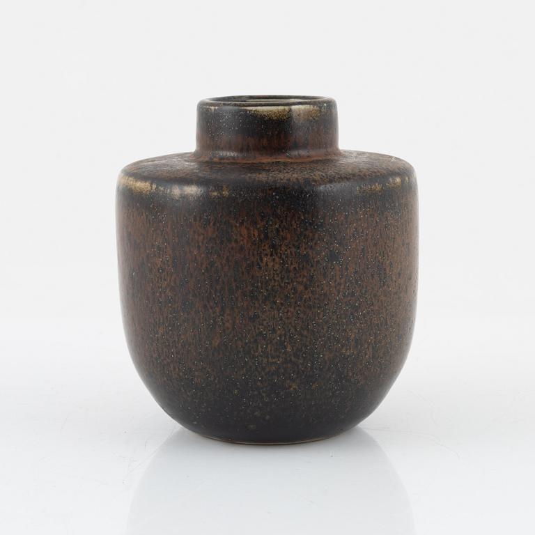 Carl-Harry Stålhane, a unique stoneware vase, Rörstrand, Sweden 1963.