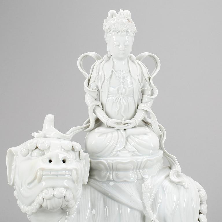 FIGURIN, Blanc de chine, 1800/1900-tal.