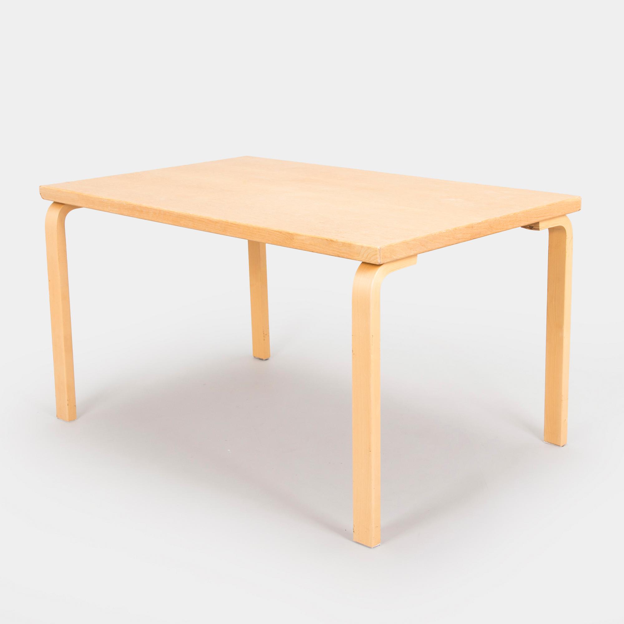 Alvar Aalto, Pöytä, malli 81B, Artek, 2000-luku.