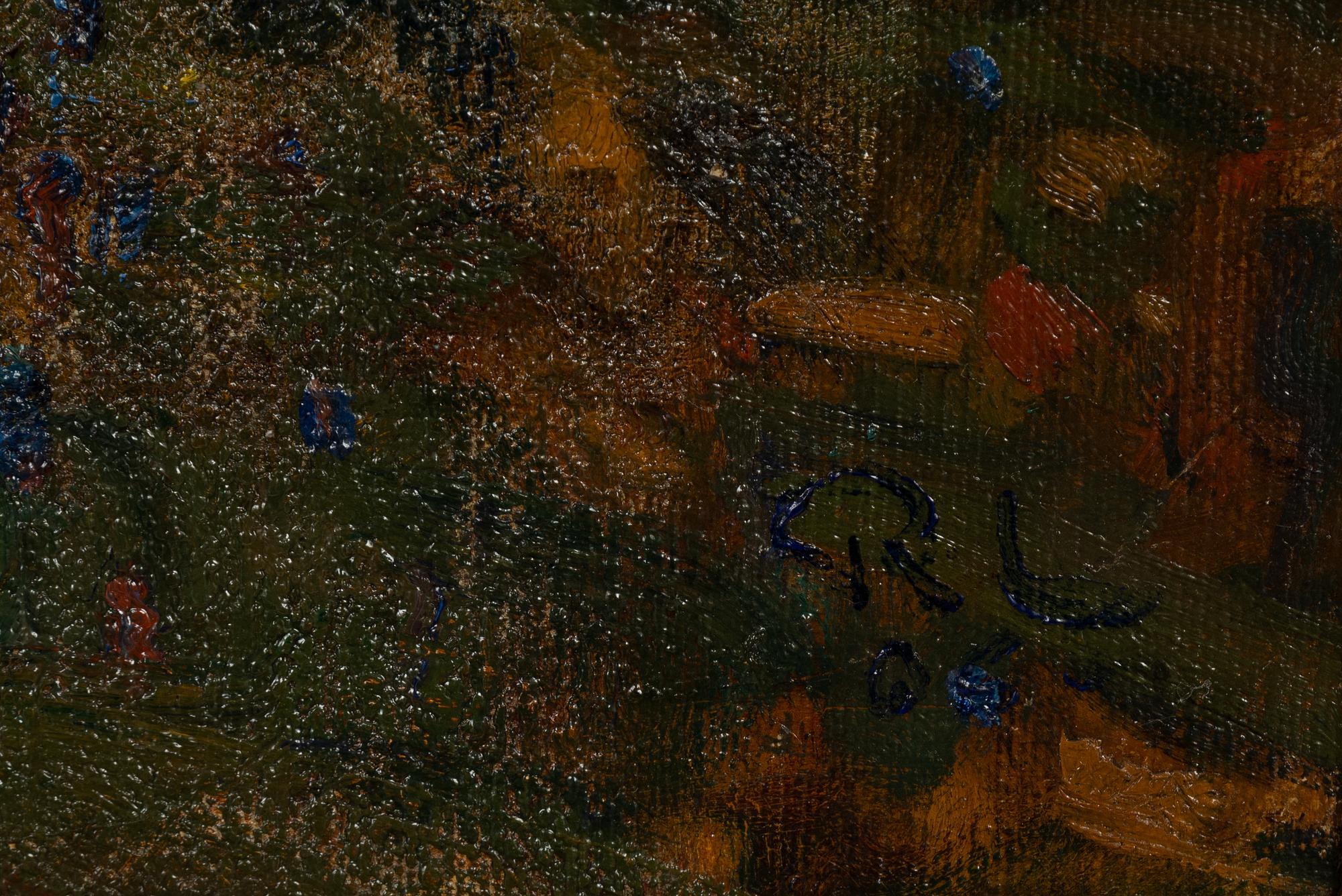 Rikard Lindström, olja på duk, signerad och daterad -05.