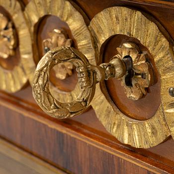 Axel Johan Hjalmar Frid, a Gustavian style chest of drawers, dated 1934.