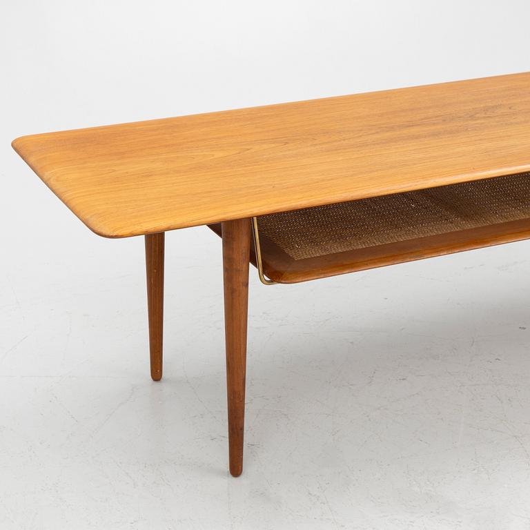 Peter Hvidt & Orla Mølgaard Nielsen, soffbord, "Minerva", France & Son, Danmark, 1950/60-tal.