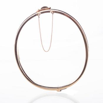 RANNERENGAS, 14K kultaa, Kultaseppä Aimo Salonen Helsinki 1965. Vikt 17,6 g.