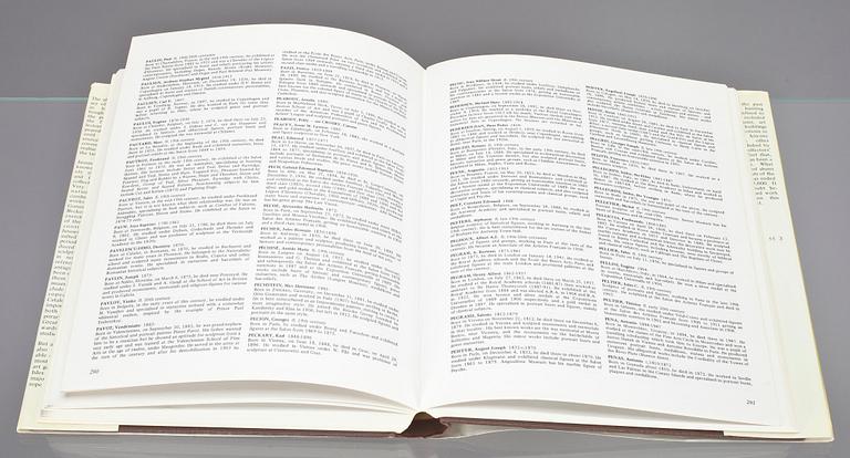 BÖCKER, 3 st, konsthantverk/konst, 1970-tal.