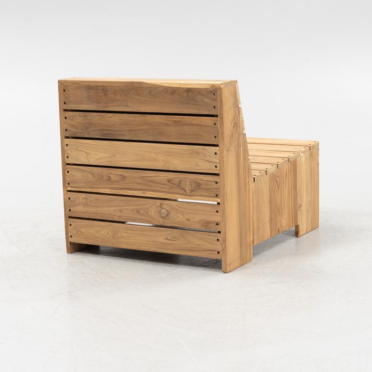 A 'Woodie' teak lounge chair from House Doctor.