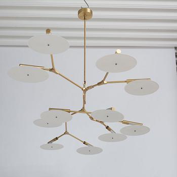 Lindsey Adelman, a ceiling lamp, 'Branching Disc', BD.11.01", Studio Lindsey Adelman, Los Angeles, USA, 2016.