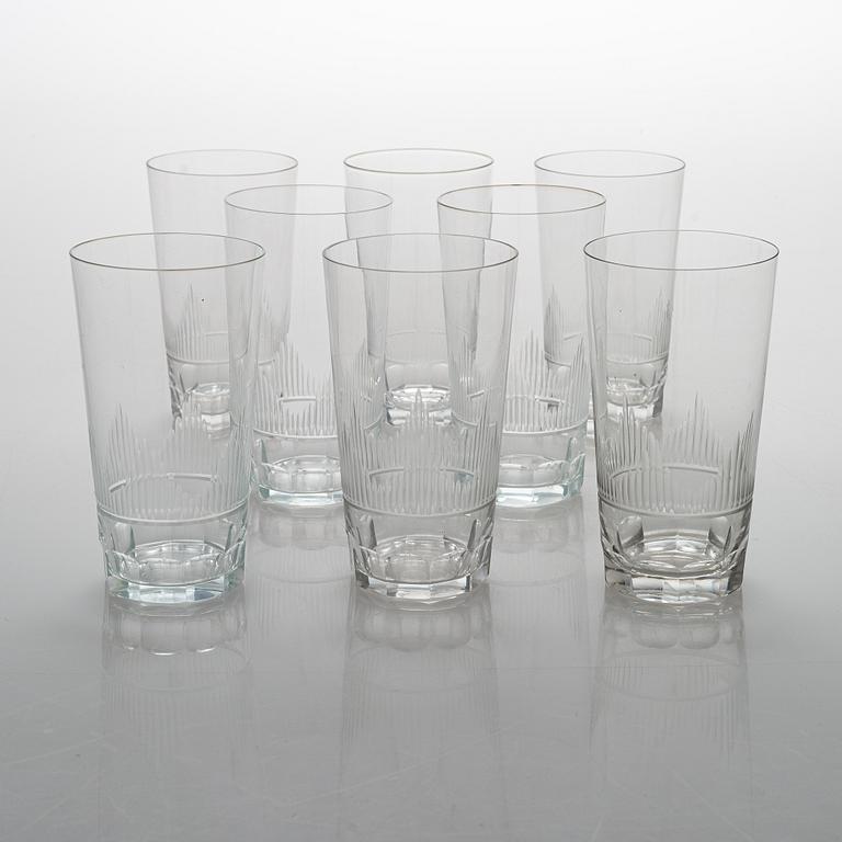 A 1940's  30-piece glassware, 'Marjatta' for Iittala.