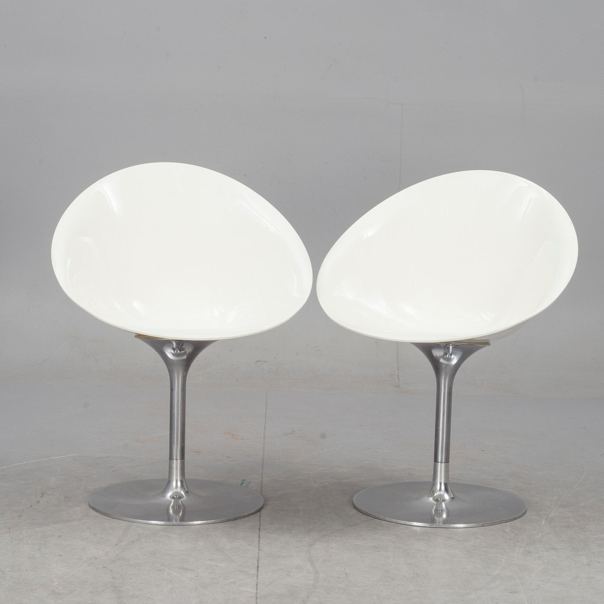 STOLAR, ett par, "Eros", Philippe Starck för Kartell.
