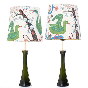 A pair of table lamps, Bergboms, third quarter of the 20th century.