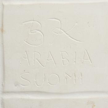 BIRGER KAIPIAINEN, A DISH. Sign. BK Arabia Suomi.