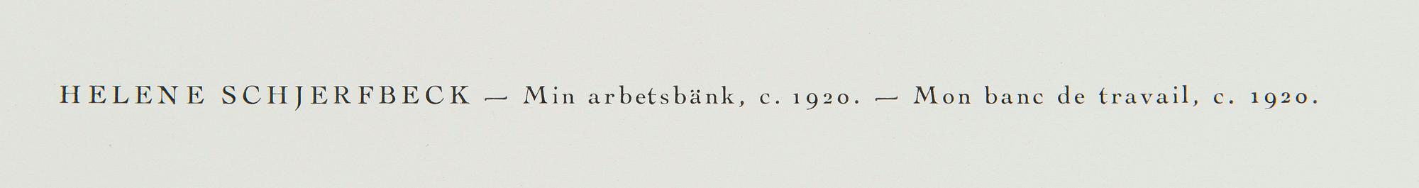 Helene Schjerfbeck, Forty-eight reproductions with text by Gotthard Johansson.