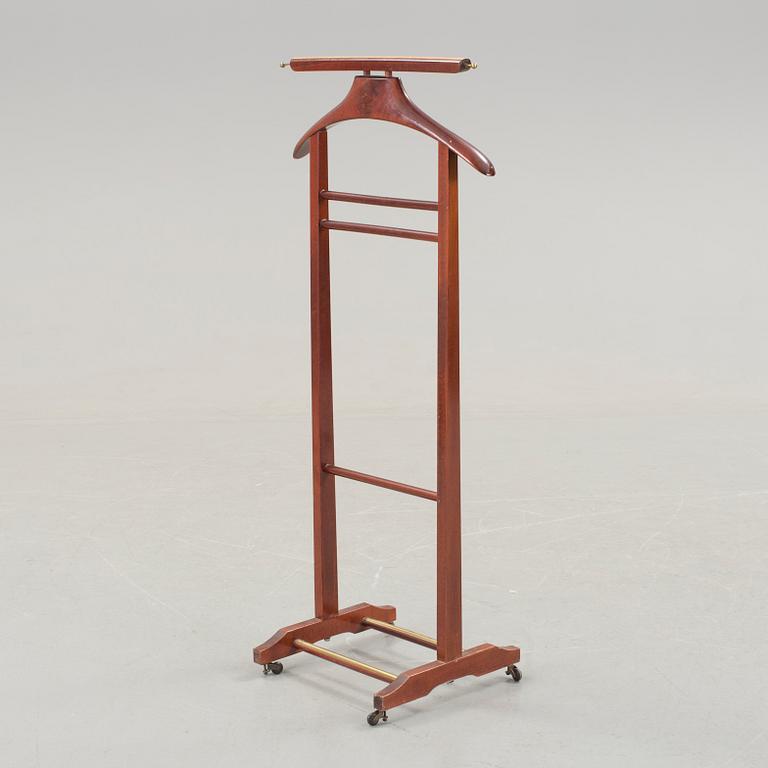 An Italian FR Brevettato valet stand. Second half of the 20th century.