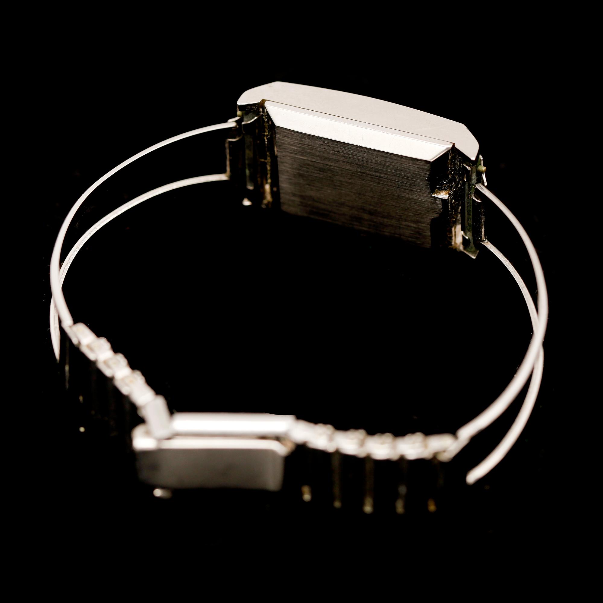 DAMARMBANDSUR, stål, Omega Ladymatic.