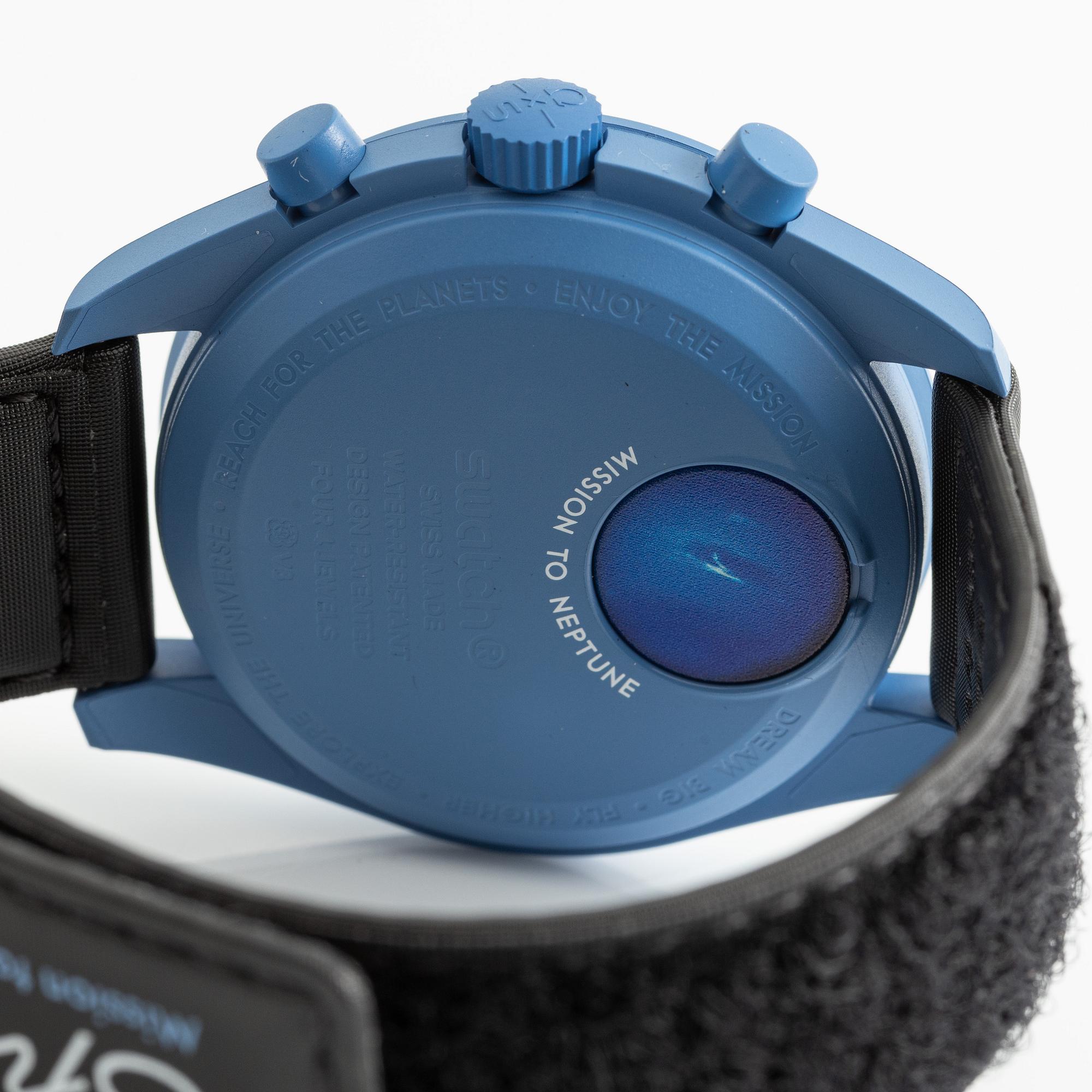 Omega/Swatch, MoonSwatch, "No Reserve", collection of 14 pcs, chronograph, wristwatches, 42 mm.