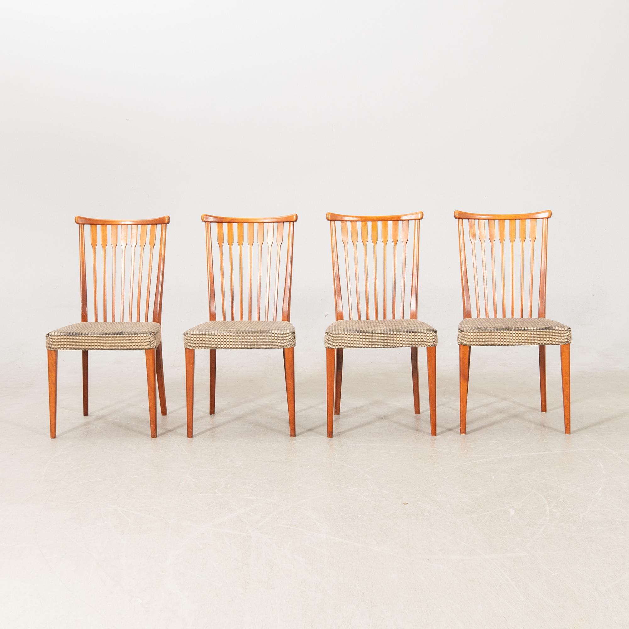 Erik Chambert, stolar, 4 st, 1940-tal.