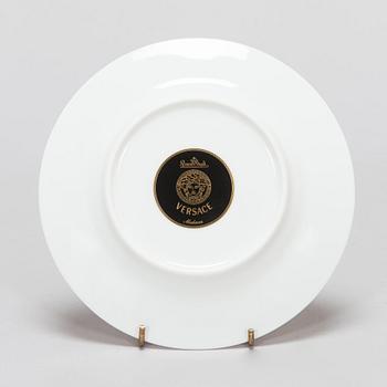 Versace, a 27-piece "Medusa" porcelain tableware set for Rosenthal, Studie-linie, Germany.