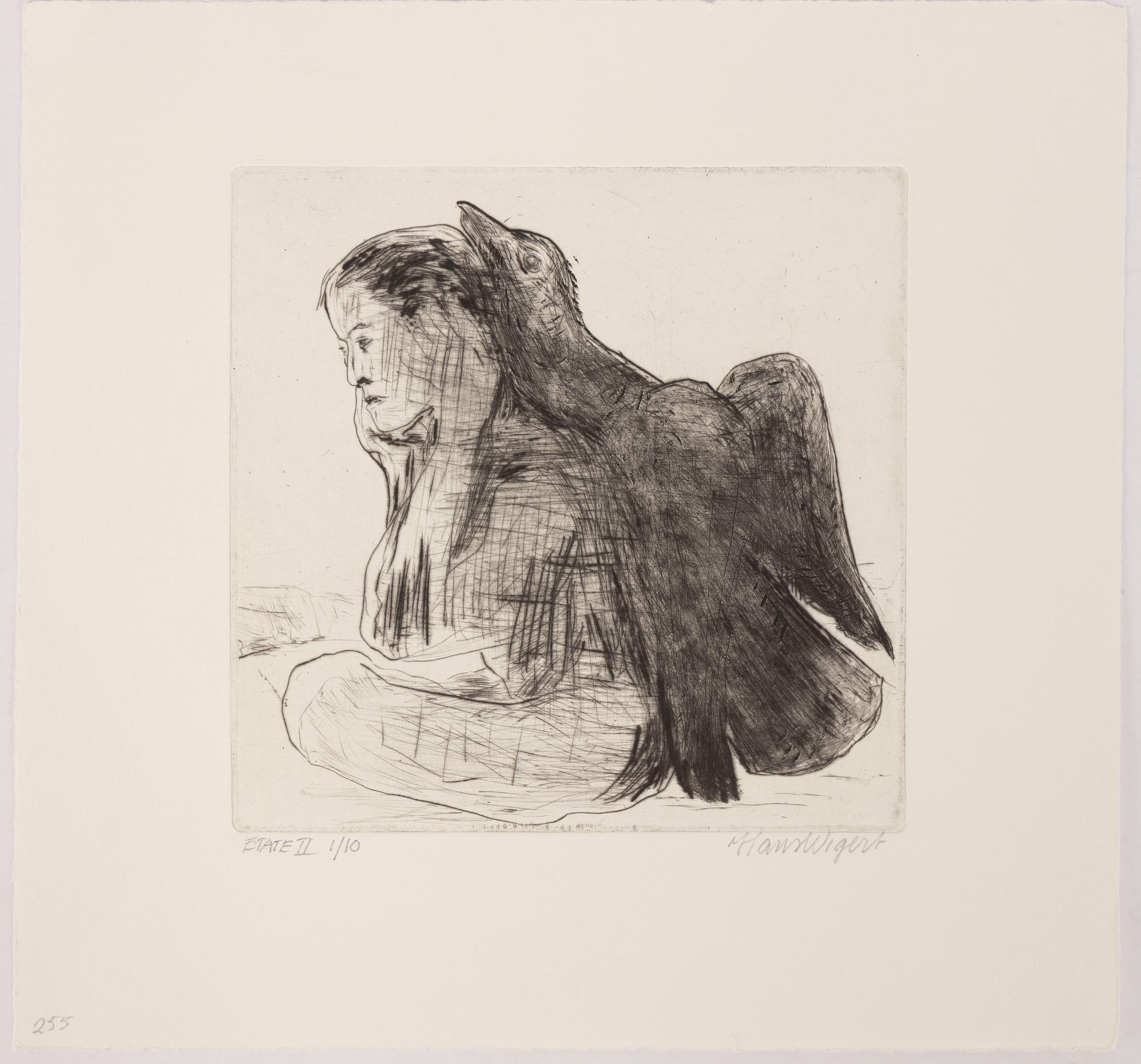 Hans Wigert, Fågel på ryggen.