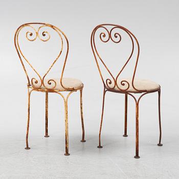 A pair of model 'Vichy' garden chairs, Nordiska Kompaniet.