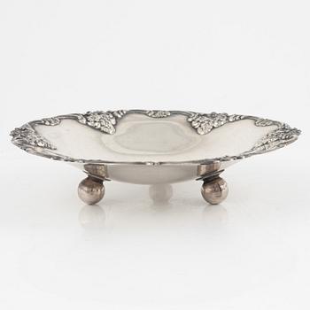 Skål, rokokostil, silver, Kultakeskus, Tavastehus , Finland, 1948.