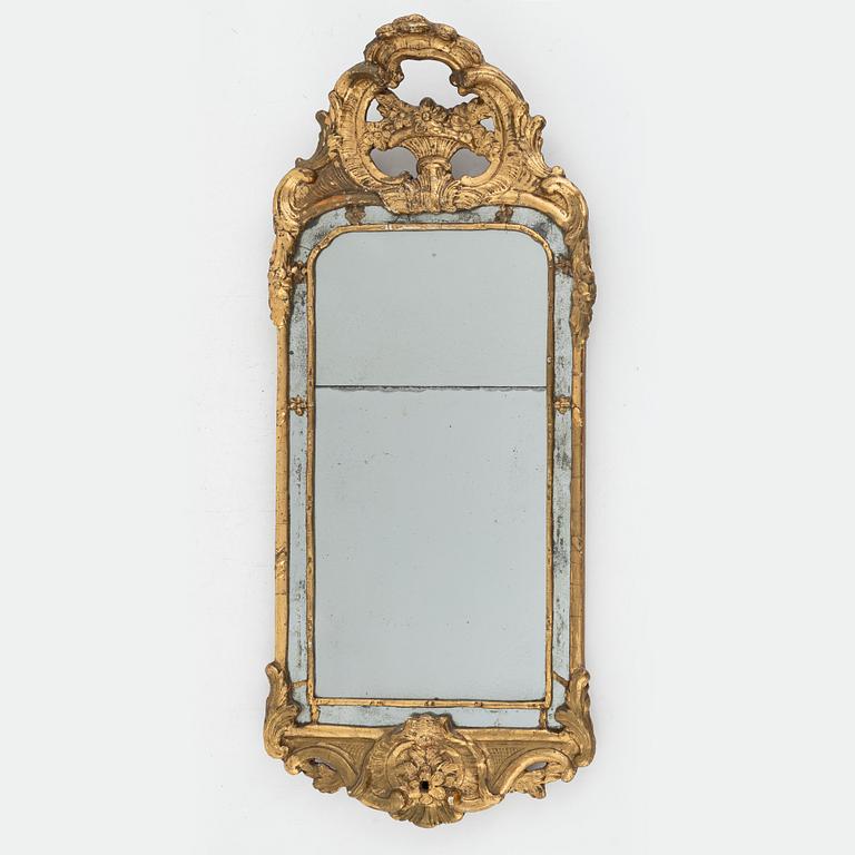 A Rococo mirror sconce, second half of the 18th Century.