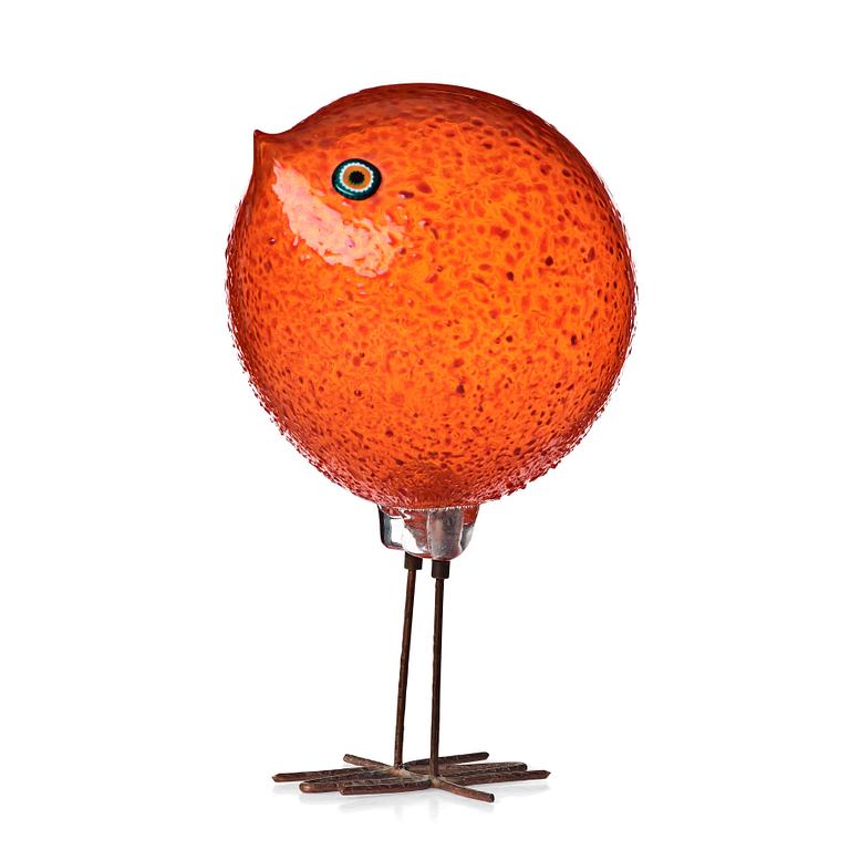 Peter Pelzel, a "Pulcino" glass bird, Vistosi, Italy 1960's.