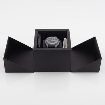 Swatch/Omega, MoonSwatch, Mission to the Moon, chronograph, wristwatch, 42 mm.