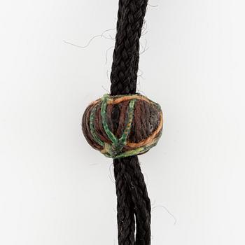 An Indian gold necklace, so-called Tushi, likely 20th century.